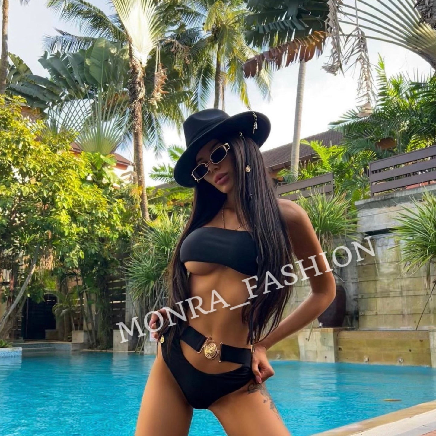 Бански костюм от две части Лара - MONRA Fashion